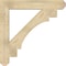 Ekena Millwork Merced Craftsman Rough Sawn Bracket, Douglas Fir, 6"W x 44"D x 44"H BKT06X44X44MRC04RDF - alternate 3